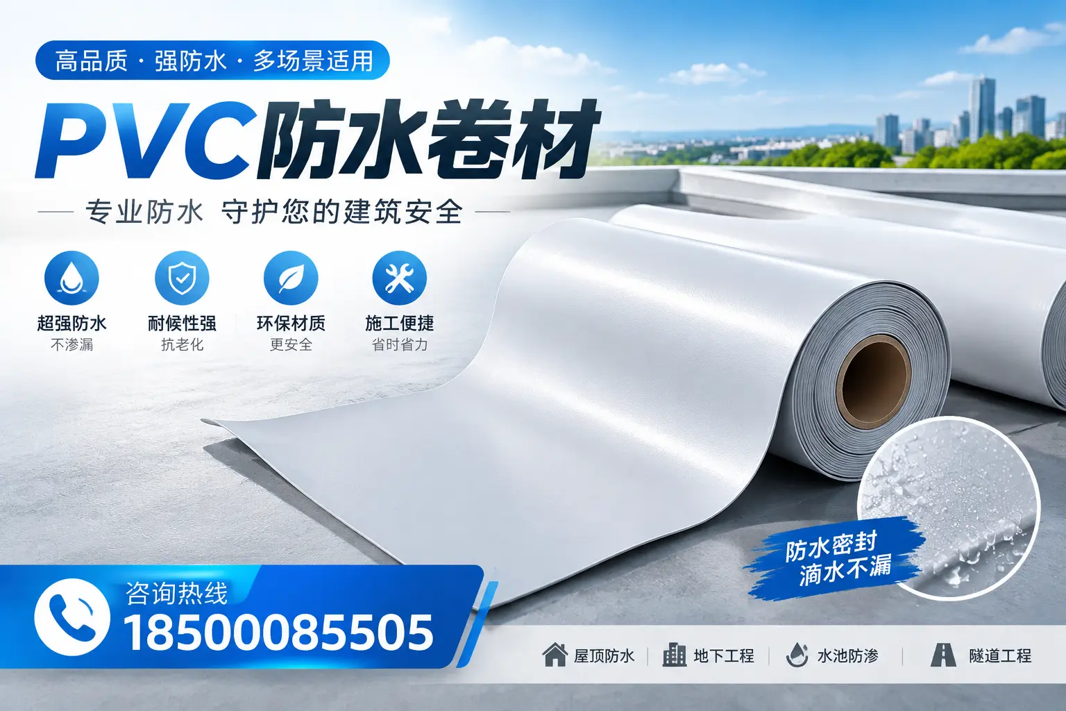 PVC防水卷材的市场竞争分析，酒泉品牌选择参考